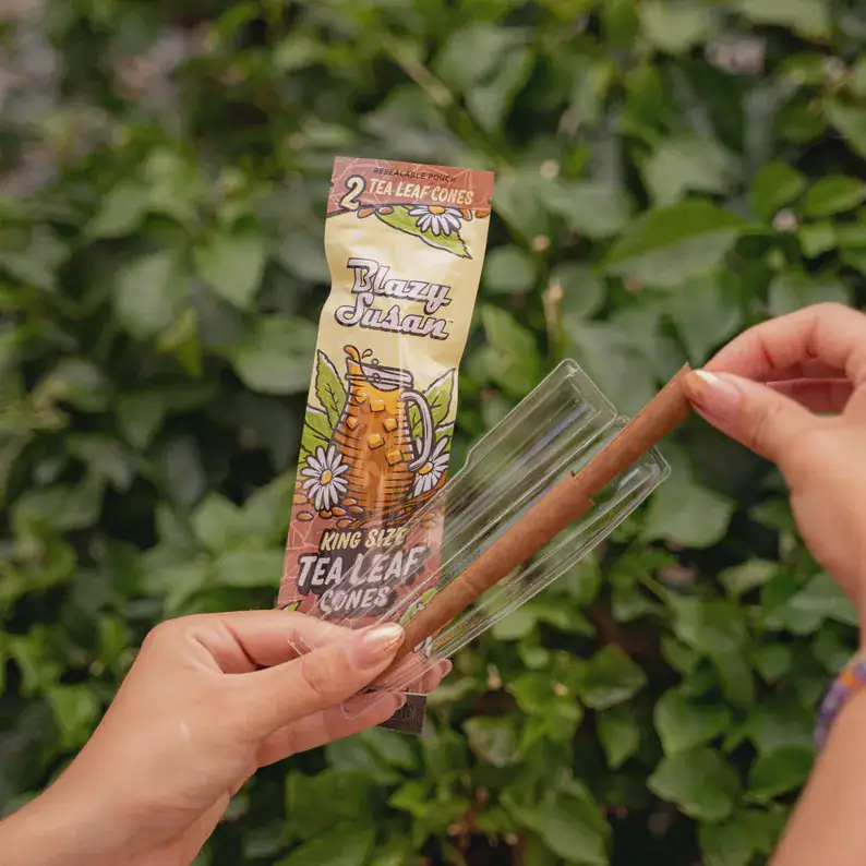 King Size Tea Leaf Cones Blazy Susan King Size Tea Leaf Cones Blazy Susan