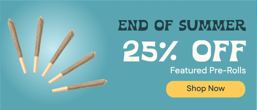 25% OFF Featured Pre-Rolls