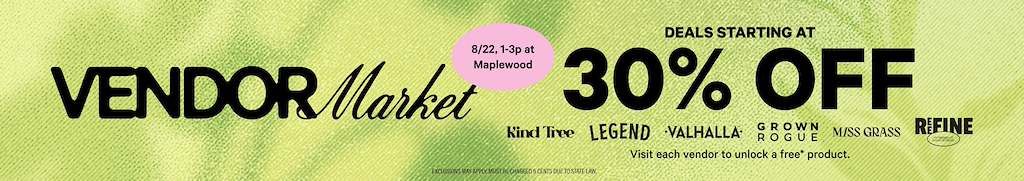 Cannabis Promo, Cannabis Sales, Cannabis Discounts, Cannabis on Sale, Vendor Market - Happening This Saturday!