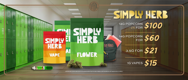 Cannabis Promo, Cannabis Sales, Cannabis Discounts, Cannabis on Sale, Simply Herb Sale!