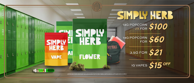 Cannabis Promo, Cannabis Sales, Cannabis Discounts, Cannabis on Sale, Simply Herb Sale!