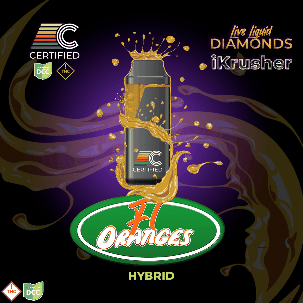 Certified Cultivators Ikrusher FL Oranges Live Resin 1g All-In-One