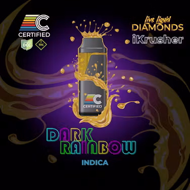 Certified Cultivators Ikrusher Dark Rainbow Live Resin 1g All-In-One
