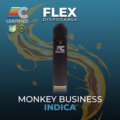 Certified Cultivators FLEX Monkey Business 1g All-In-One