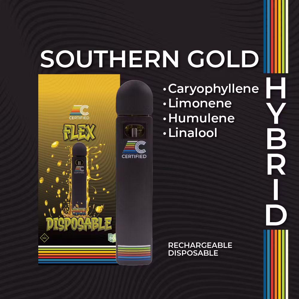 Certified Cultivators FLEX Southern Gold 1g All-In-One