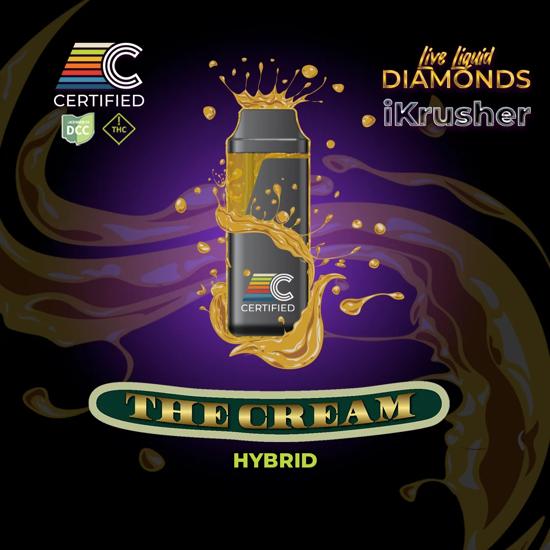 Certified Cultivators ikrusher The Cream Live Resin 1g All-In-One