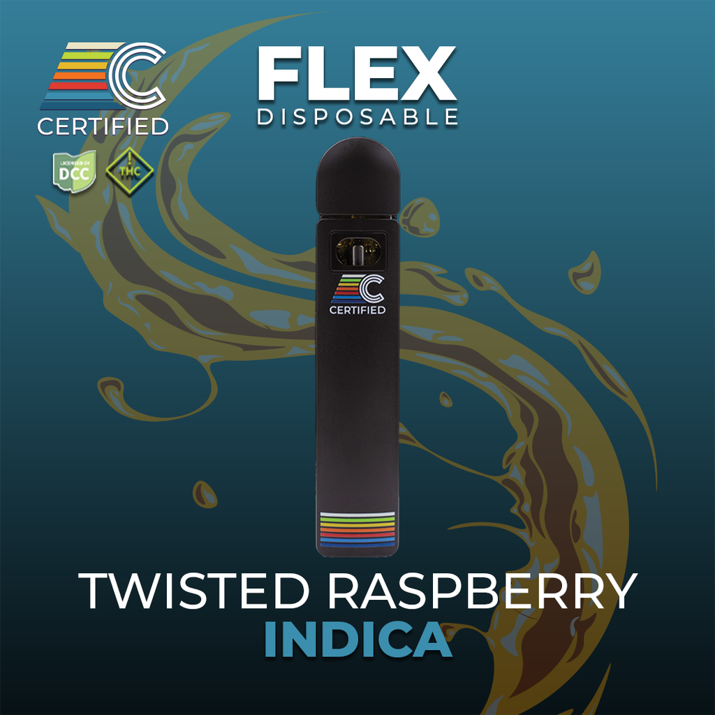 Certified Cultivators FLEX Twisted Raspberry 1g All-In-One