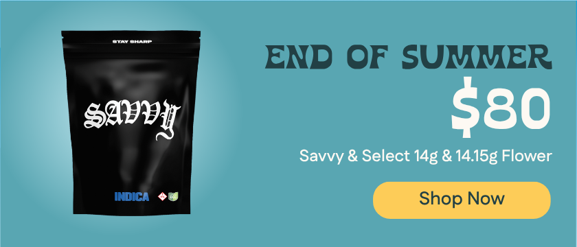 $80 14.15g Flower from Savvy & Select Brands