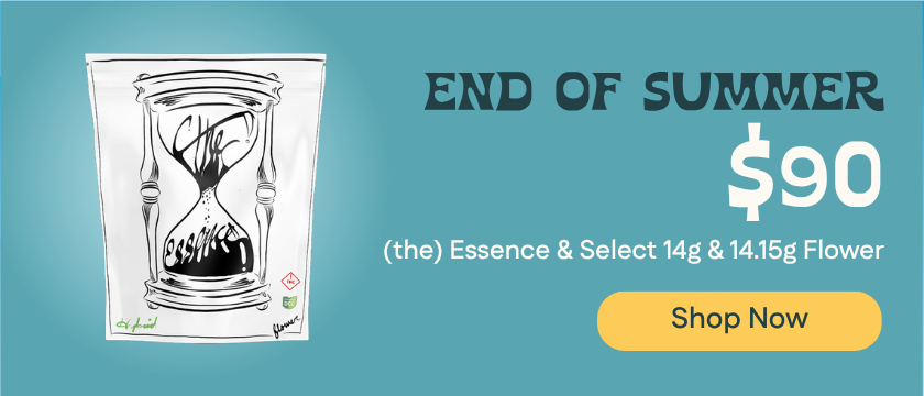 $90 14.15g Flower from (the) Essence & Select Brands