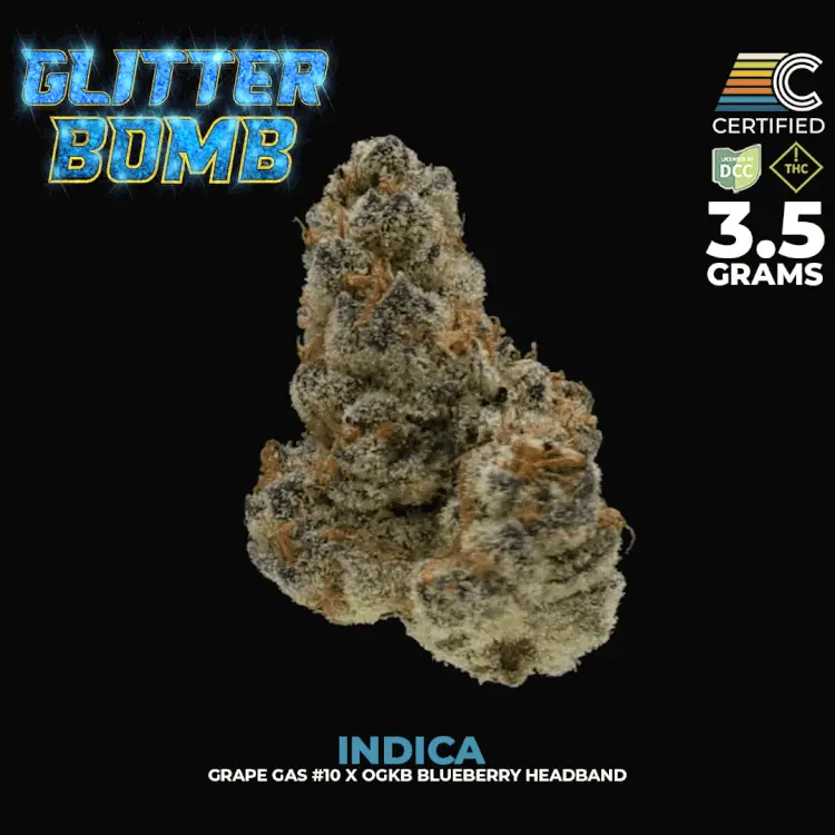 Glitter Bomb, Certified Cultivators