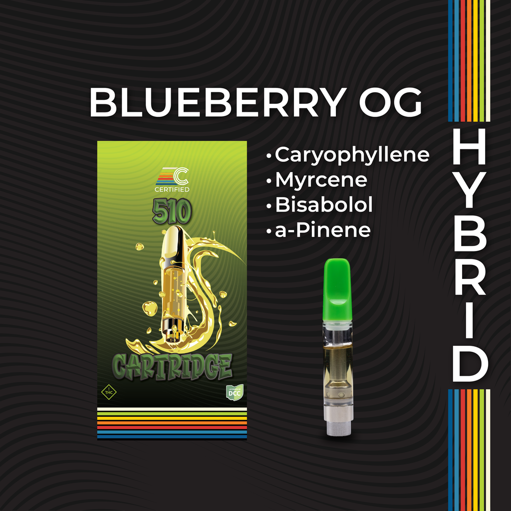 Certified Cultivators Blueberry OG 1g Cartridge