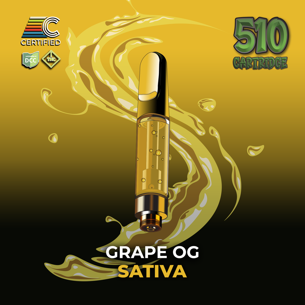 Certified Cultivators Grpe OG 1g Cartridge