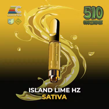 Certified Cultivators Island Lime HZ 1g Cartridge