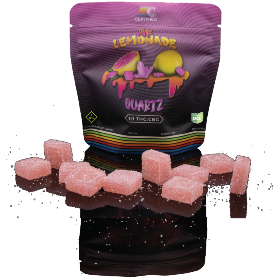 Pink Lemonade 1:1 CBG:THC, Certified Cultivators