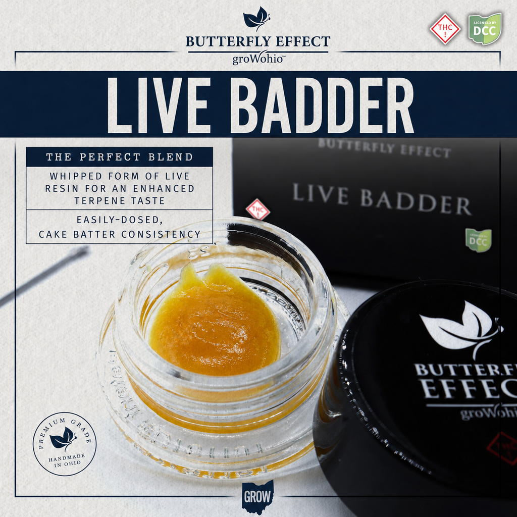 Butterfly Effect Blueberry Vintage 1g Live Badder