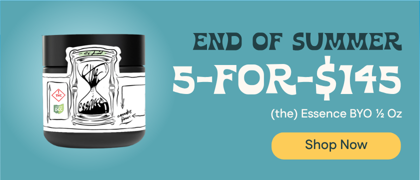 5-for-$145 BYO 1/2 OZ with (the) Essence