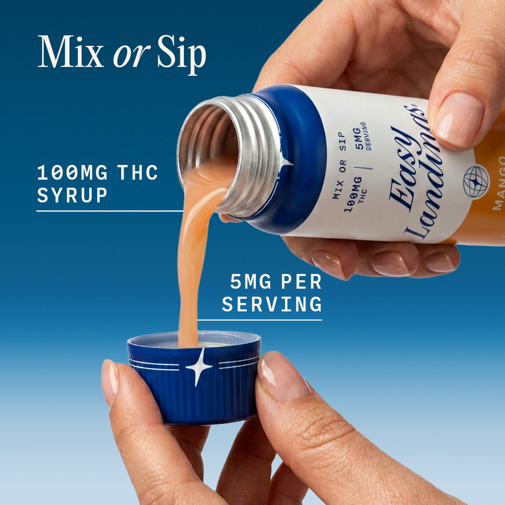 Easy Landings Mango Drink Mix, 100mg, 2fl oz - image 2
