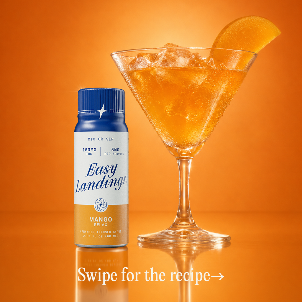 Easy Landings Mango Drink Mix, 100mg, 2fl oz - image 3