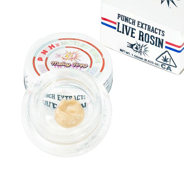 Berry Lime Live Rosin Badder Tier 4 Punch Edibles