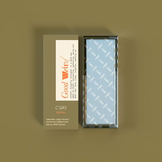 Espresso Milk Chocolate (CBG:THC) cuue Espresso Milk Chocolate (CBG:THC) cuue