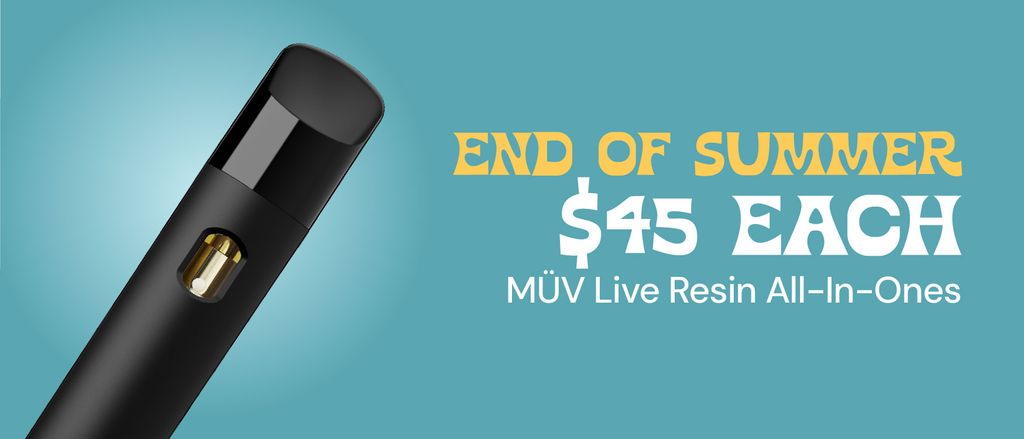 $45 MÜV Live Resin 1g AIO