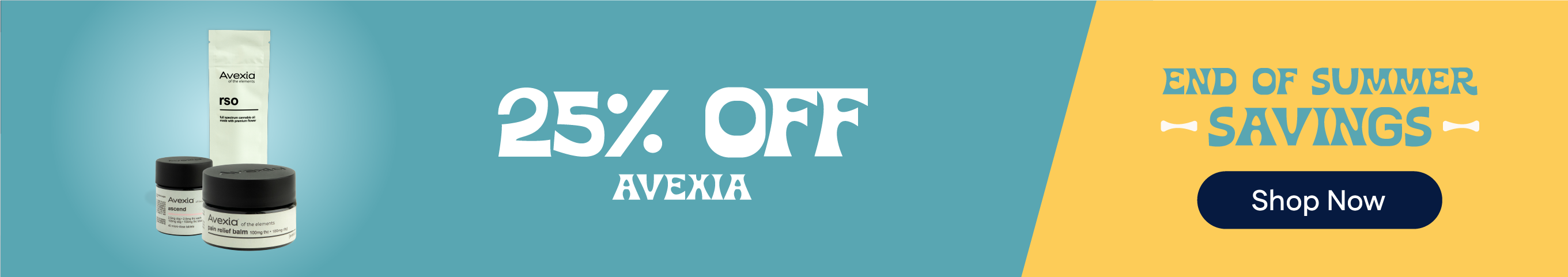 25% OFF Avexia