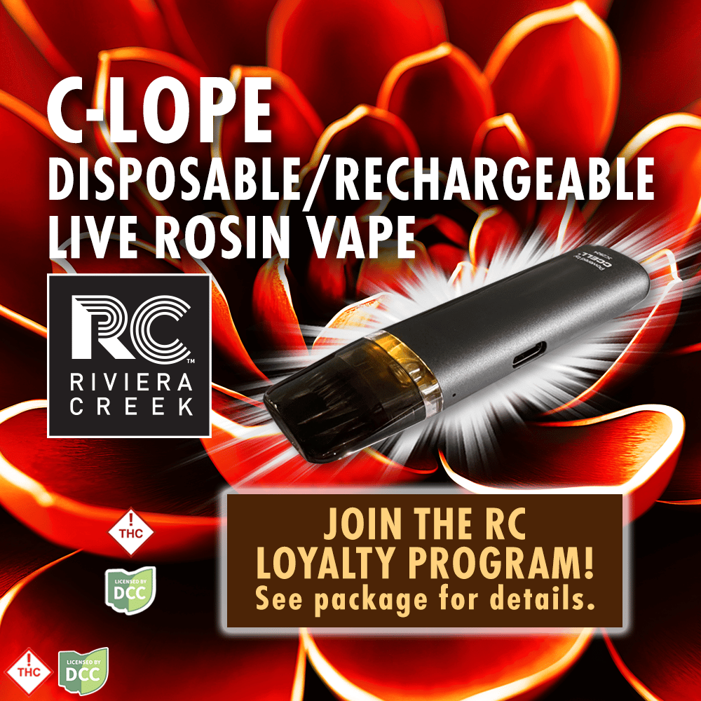 Riviera Creek C-lope Live Rosin 0.5g All-In-One