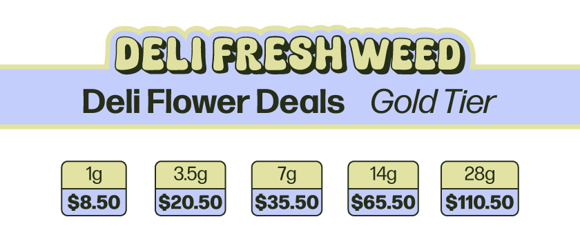 Gold Tier Deli Flower