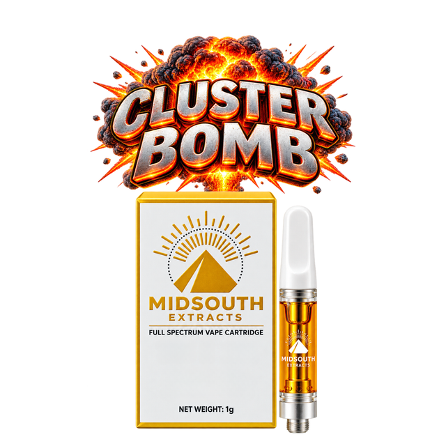 Vape Cart | Cluster Bomb |  Mid South Extracts