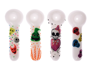 Hand Painted Halloween Bisa Lina