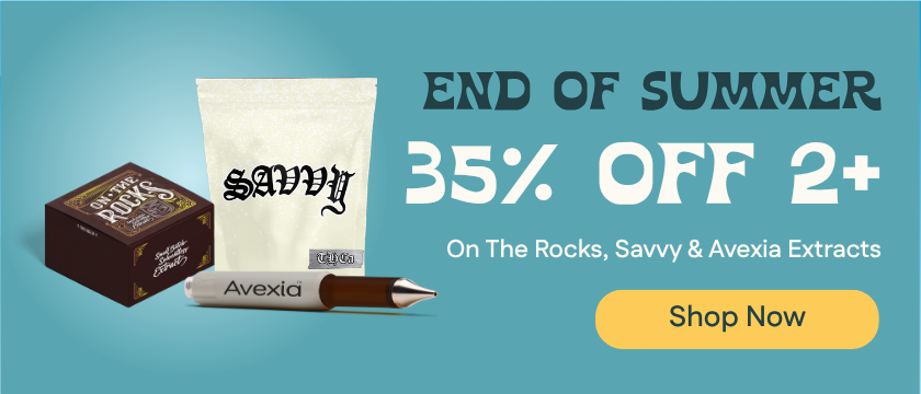 35% Off 2+ Savvy, On The Rocks & Avexia Extracts