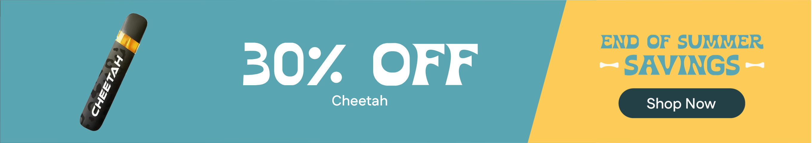 30% Off - Cheetah