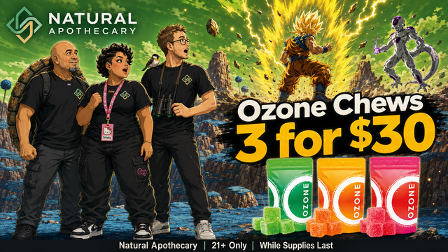 Cannabis Promo, Cannabis Sales, Cannabis Discounts, Cannabis on Sale, Ozone Chews 3 for $30!