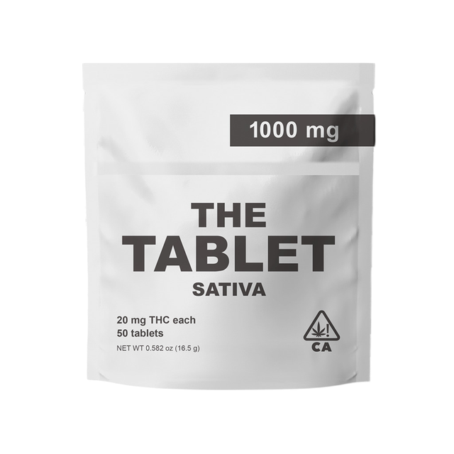 50ct x 20mg Sativa THC The Tablet