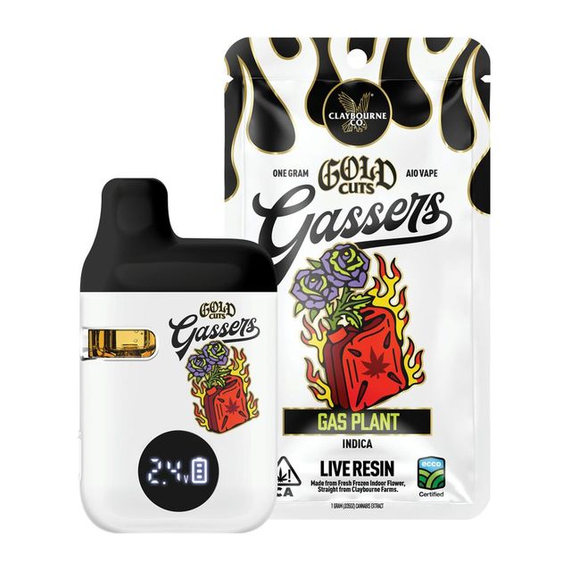 Gas Plant Live Resin AIO Claybourne Co.