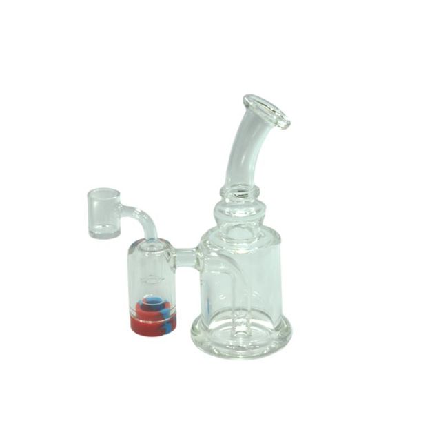 7" Dab Rig with 4mm Banger and Reclaimer High Mountain Imports