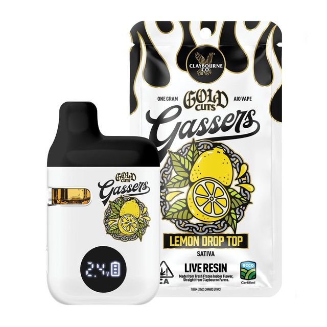 Lemon Drop Top Live Resin AIO Claybourne Co.
