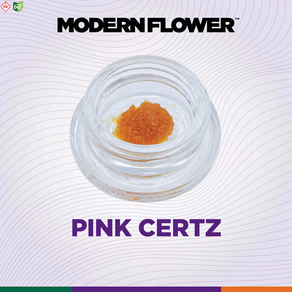 Modern Flower Pink Certz 1g Live Budder