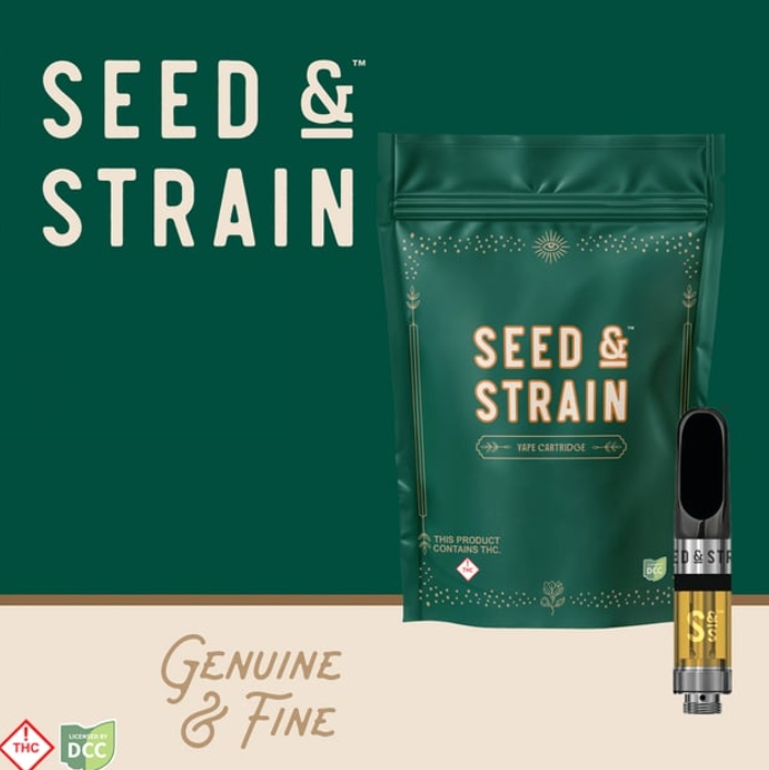 Seed & Strain Ghost Train 1g Cartridge