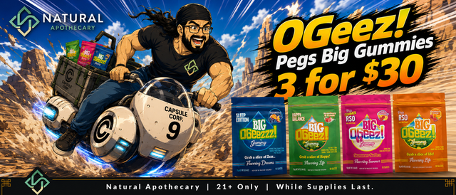 Cannabis Promo, Cannabis Sales, Cannabis Discounts, Cannabis on Sale, OGeez BIG 3 for $30!