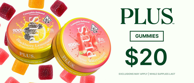 Cannabis Promo, Cannabis Sales, Cannabis Discounts, Cannabis on Sale, $20 PLUS Gummies! - TODAY ONLY!