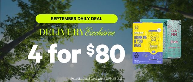 Cannabis Promo, Cannabis Sales, Cannabis Discounts, Cannabis on Sale, DELIVERY ORDERS: 4 for $80 CANN Multipacks