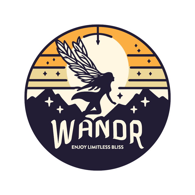 Wandr Round Sticker Wandr