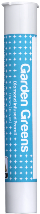 VerZace | 1g Diamond Infused Pre-Roll Garden Greens VerZace | 1g Diamond Infused Pre-Roll Garden Greens