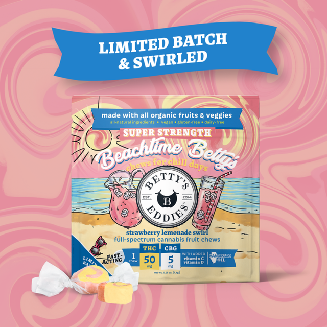 Beachtime Betty's - Strawberry Lemonade Swirl Betty's Eddies
