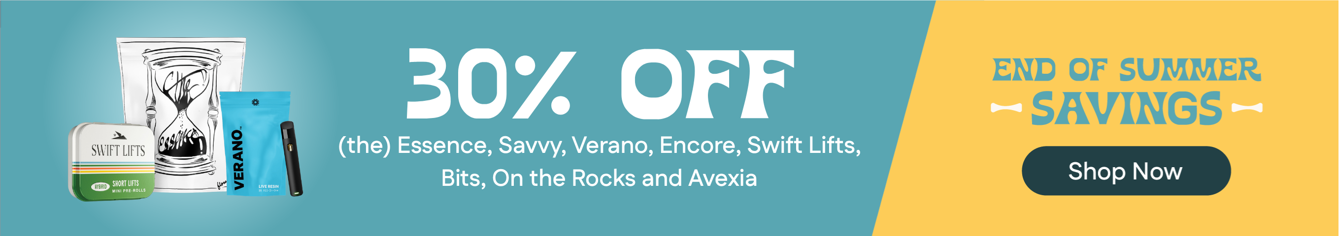 30% OFF Featured Brands