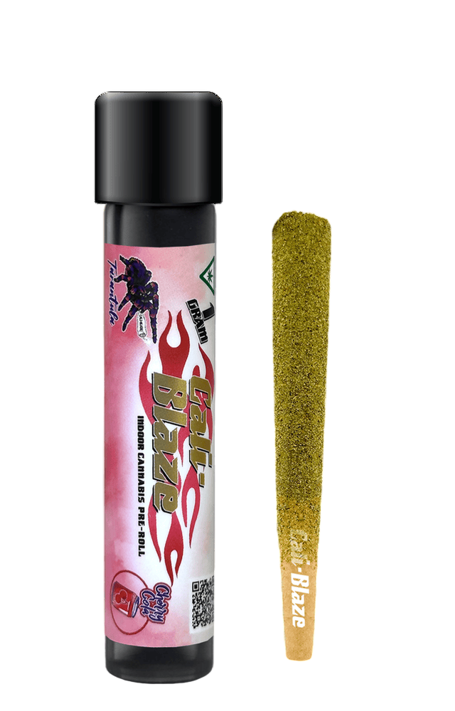 Cherry Cola Tarantula Infused Pre-roll (H) Cali Blaze