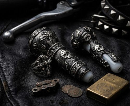 SirEEL 5" Sterling Sin Spoon: Lost Relics Goth Series  Luv Buds