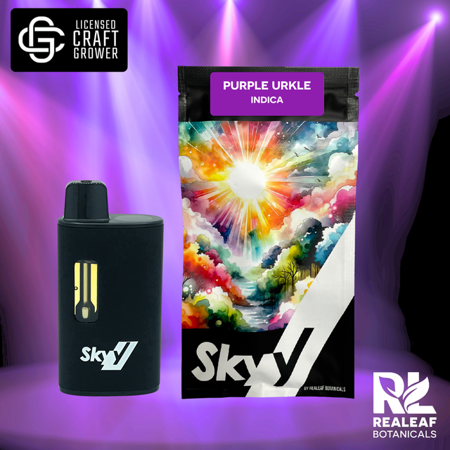 Purple Urkle Skyy by Realeaf Botanicals