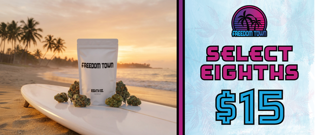 Cannabis Promo, Cannabis Sales, Cannabis Discounts, Cannabis on Sale, $15 | Select FTH Flower